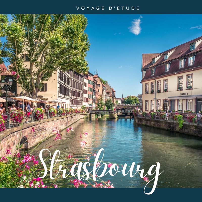 Voyage d'étude à Strasbourg