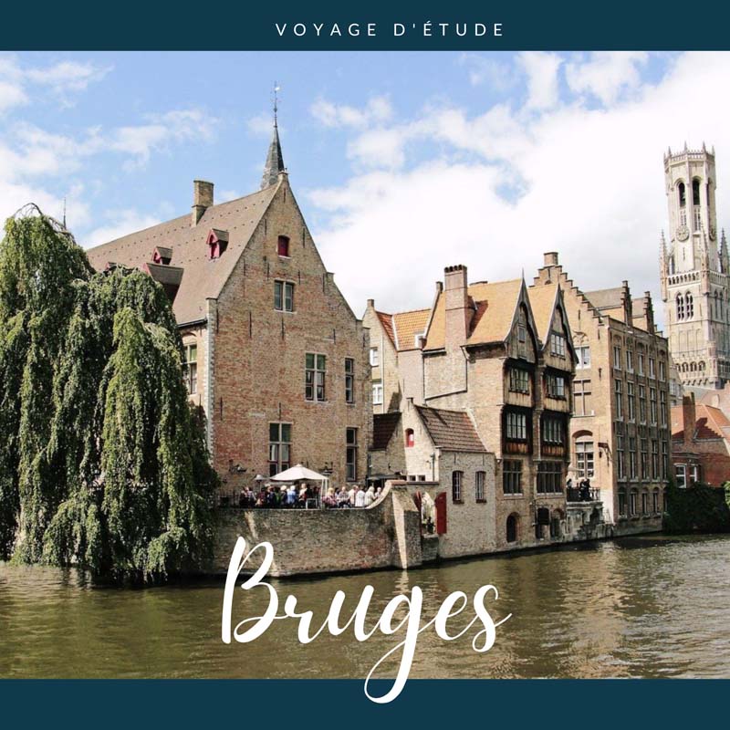 Voyage d'étude à Bruges