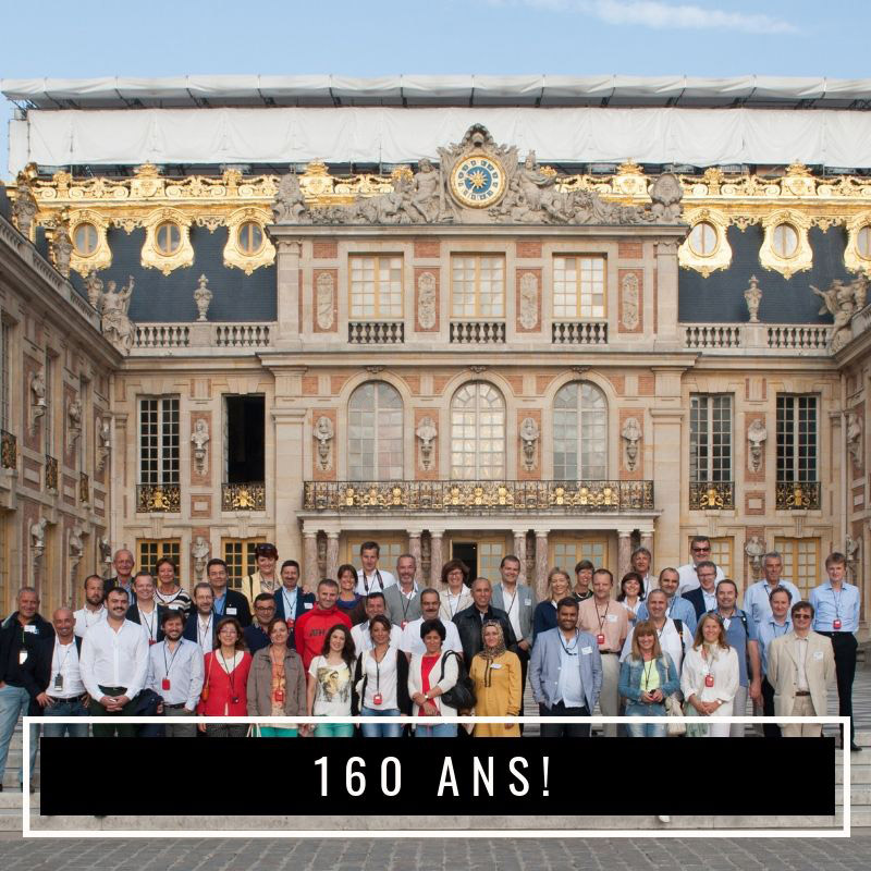 Versailles pour les 160 ans de l’entreprise familiale