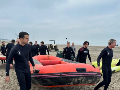 Activité nautique Activité nautique sur la plage à Amsterdam